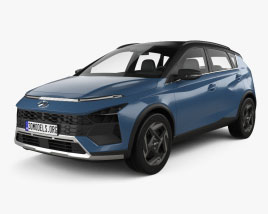 Hyundai Bayon 2024 3Dモデル
