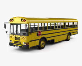 IC FE Школьный автобус 2006 3D модель
