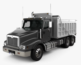 International Paystar Dump Truck 2014 3D model