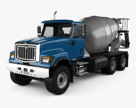 International HX515 Mixer Truck 2020 3D model