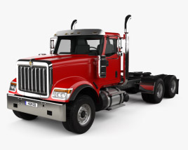 International HX520 Tractor Truck 2020 3D model