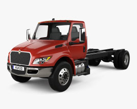 International MV Chassis Truck 2024 3D model