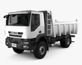 Iveco Trakker 덤프 트럭 2014 3D 모델 