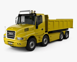 Iveco Strator 덤프 트럭 2016 3D 모델 