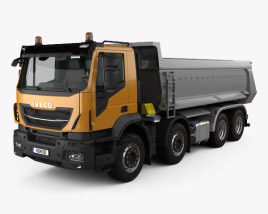 Iveco Stralis X-WAY Tipper Truck 2015 Modelo 3D