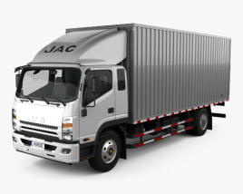 JAC Shuailing W 箱式卡车 2016 3D模型