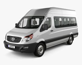JAC Sunray Passenger Van L2H2 with HQ interior 2024 3D model