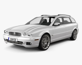 Jaguar X-Type estate 2009 3D model