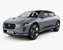 Jaguar I-Pace Concept 2019 3D model