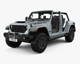 Jeep Wrangler Unlimited Rubicon 392 2024 Modèle 3D