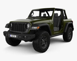Jeep Wrangler Willys 2024 3D model