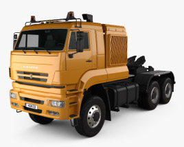 KamAZ 65226 Tractor Truck 2015 3D model