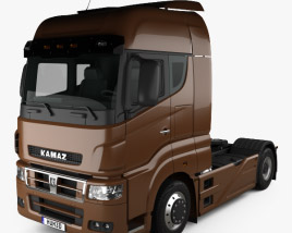 KamAZ 5490 S5 트랙터 트럭 2019 3D 모델 