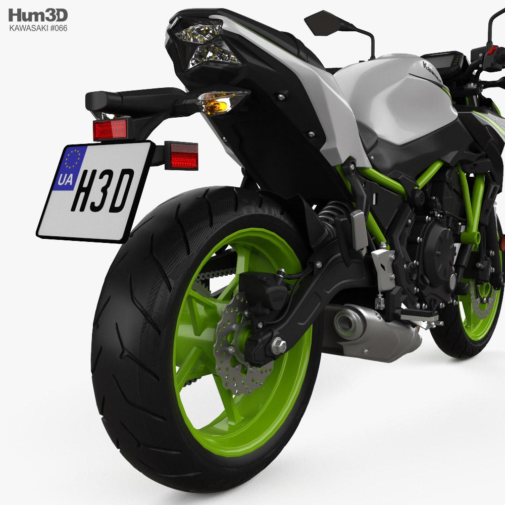 Kawasaki Z650 RS 2024 3D model