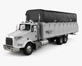 Kenworth T800 Cotton Truck 2016 3D model