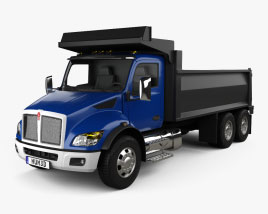 Kenworth T480 Dump Truck 2022 3D model