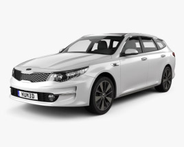 Kia Optima wagon 2020 3D model