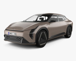 Kia EV4 2024 3D model