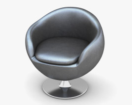 Bounce 扶手椅 3D模型