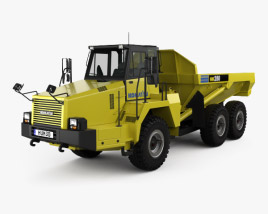 Komatsu HM250 Dump Truck 2012 3D model