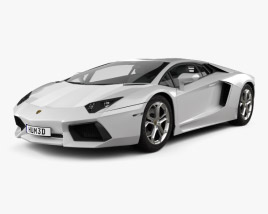 Lamborghini Aventador 2014 3D model