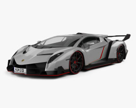 Lamborghini Veneno 2013 3D модель