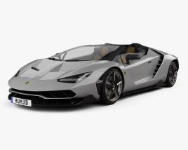 Lamborghini Centenario Roadster 2020 Modello 3D