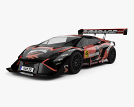 Lamborghini Gallardo Mad Croc 2018 3D model
