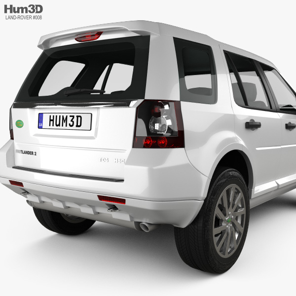 Land Rover Freelander 2 (LR2) 3D model - Download Vehicles on