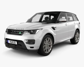 Land Rover Range Rover Sport Autobiography 2017 3D модель