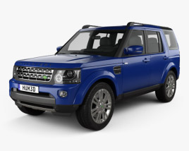 Land Rover Discovery 2017 3D model