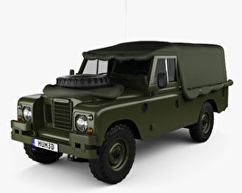 Land Rover Series III LWB Military FFR 1985 3Dモデル