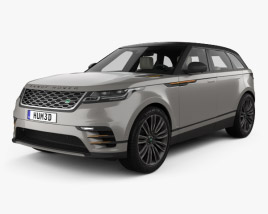 Land Rover Range Rover Velar First edition with HQ interior 2021 3D model