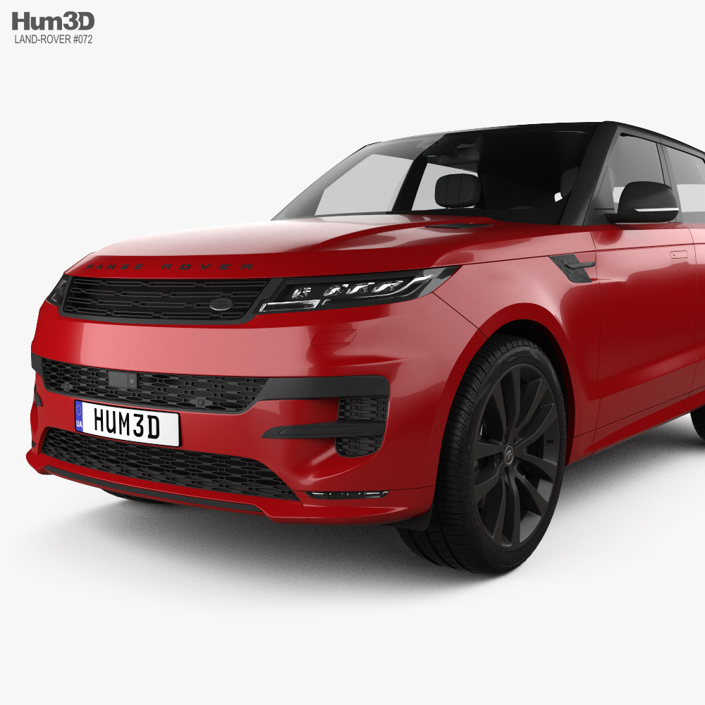 Land Rover Range Rover Sport P510e First Edition 2024 3D model - Download  Vehicles on