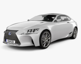 Lexus LF-CC 2015 3D模型