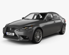 Lexus IS (XE30) 2016 3D模型