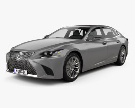 Lexus LS 2020 3D模型