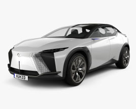 Lexus LF-Z Electrified 2024 3D-Modell