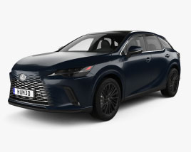 Lexus RX Premium 2024 3D model