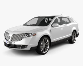 Lincoln MKT 2015 3D 모델 