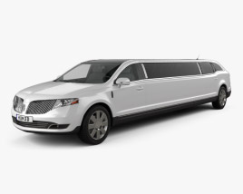 Lincoln MKT Royale 리무진 2014 3D 모델 
