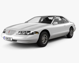 Lincoln Mark 1998 3D model
