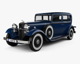 Lincoln KB Limousine 1932 3D model