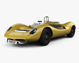 Lotus 30 1964 3D model