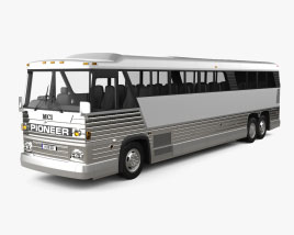 MCI MC-8 Bus 1976 3D 모델 