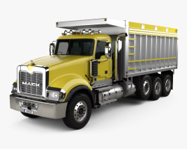 Mack Granite Dump Truck 2009 3D model