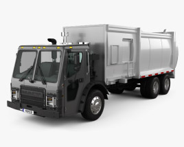 Mack LR Camion della spazzatura 2015 Modello 3D