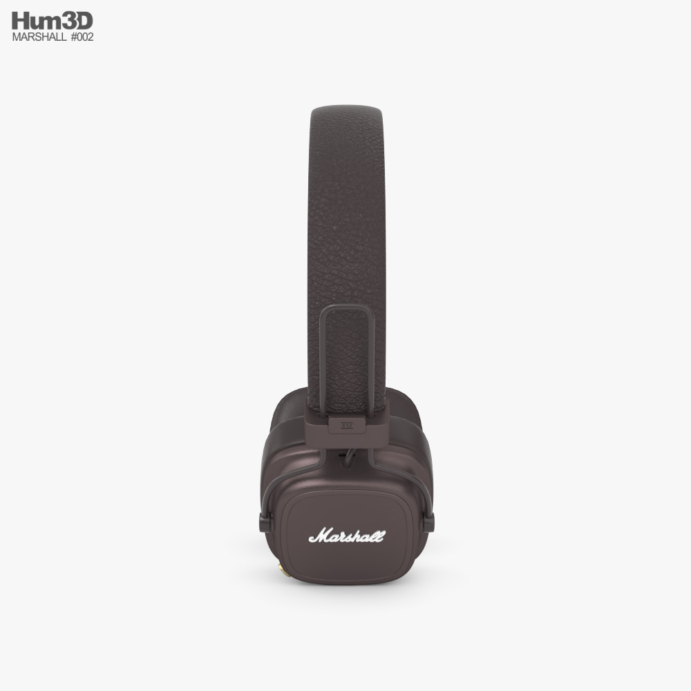 Auriculares Marshall Major Two Bluetooth Modelo 3D