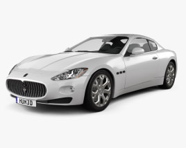 Maserati GranTurismo 2013 3D model