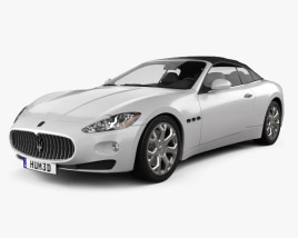 Maserati GranCabrio 2013 3D model